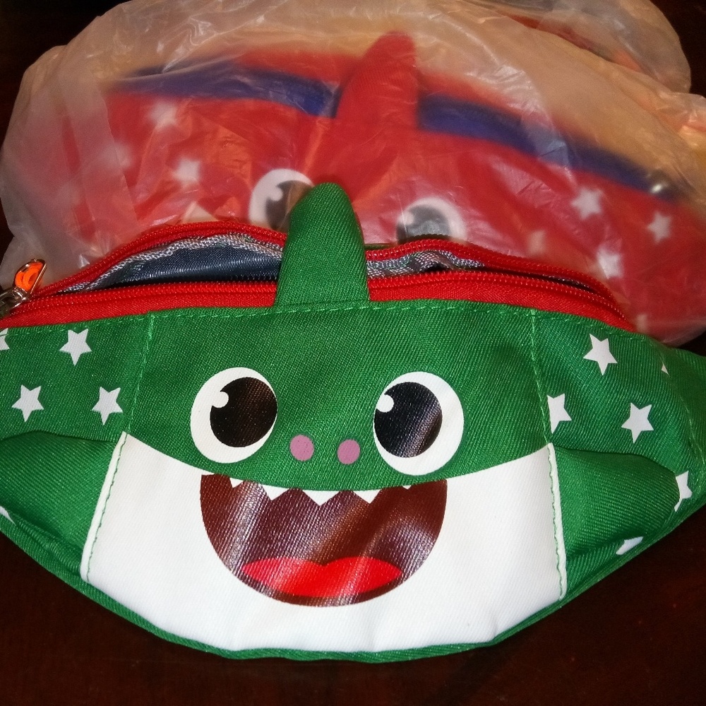 Baby shark fanny packs!!
